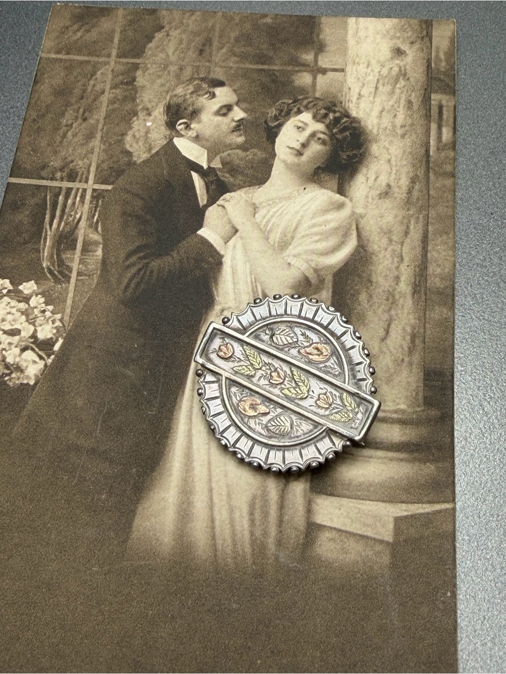 Victorian Mourning Brooch
